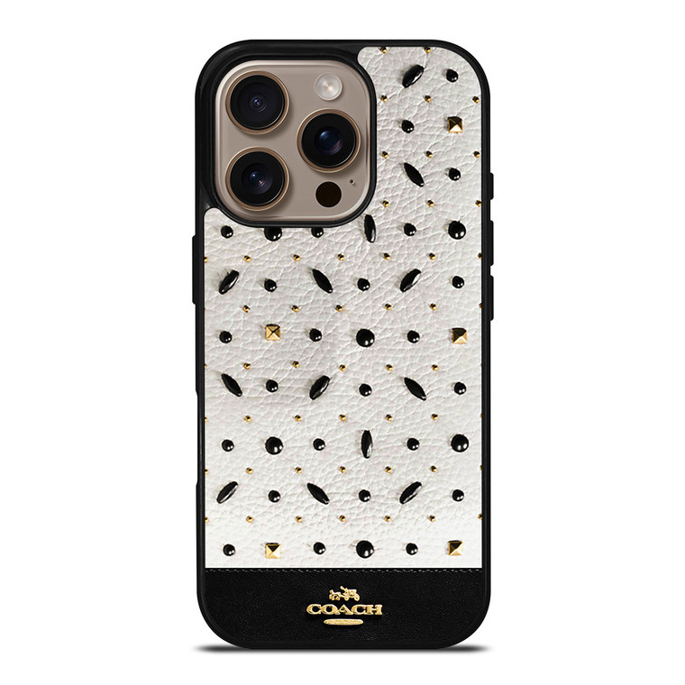COACH NEW YORK STONE iPhone 16 Pro Case Cover