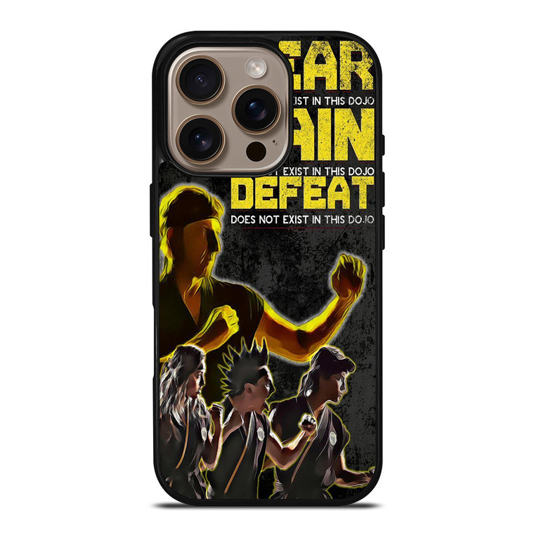 COBRA KAI KARATE POSTER iPhone 16 Pro Case Cover