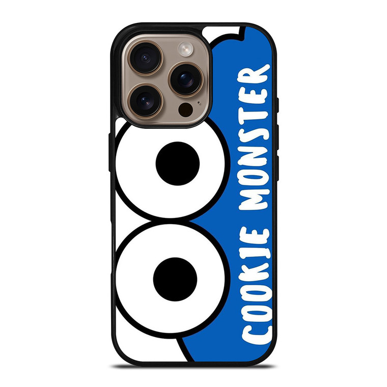 COOKIE MONSTER SESAME STREET CUTE iPhone 16 Pro Case Cover