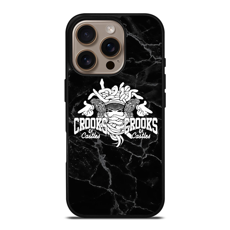 CROOKS AND CASTLES BANDANA MARBLE iPhone 16 Pro Case Cover