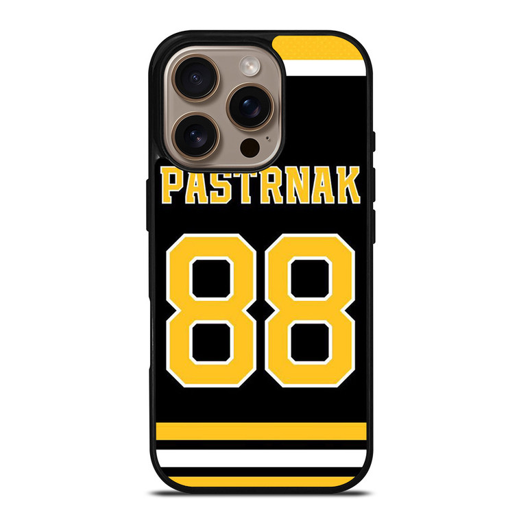 DAVID PASTRNAK 88 BOSTON BRUINS NHL iPhone 16 Pro Case Cover