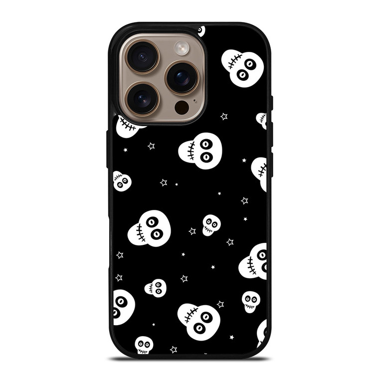 DAY OF THE DEAD PATTERN iPhone 16 Pro Case Cover