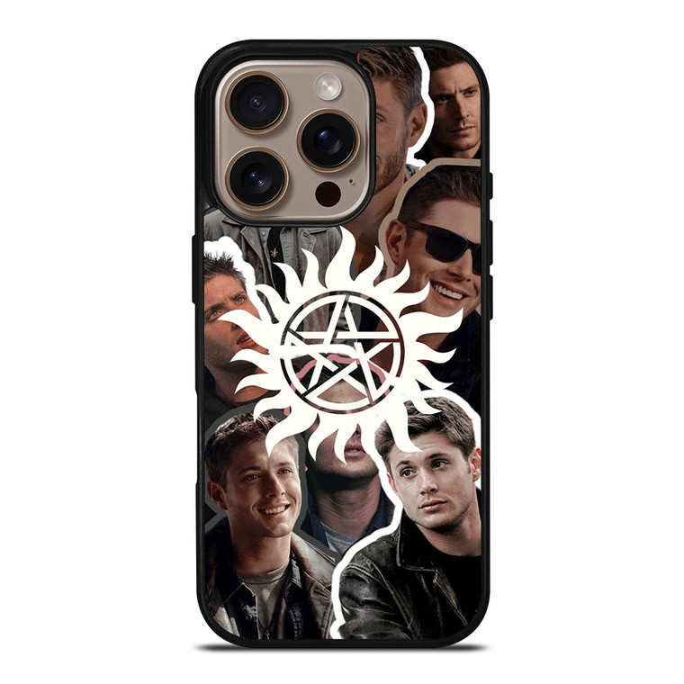 DEAN WINCHESTER SUPERNATURAL COLLAGE iPhone 16 Pro Case Cover