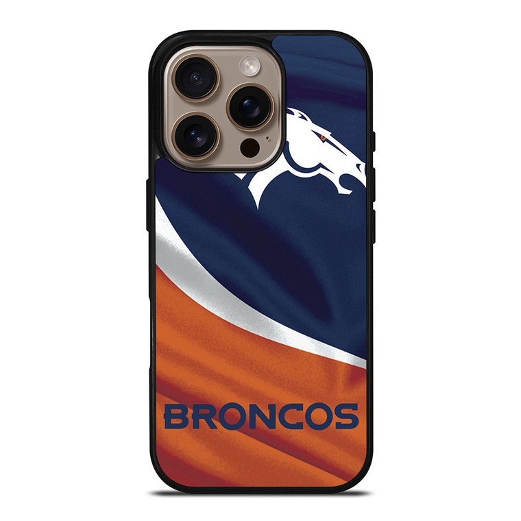 DENVER BRONCOS NFL TEAM FLAG iPhone 16 Pro Case Cover DENVER BRONCOS NFL TEAM FLAG iPhone 16 Pro Case Cover
