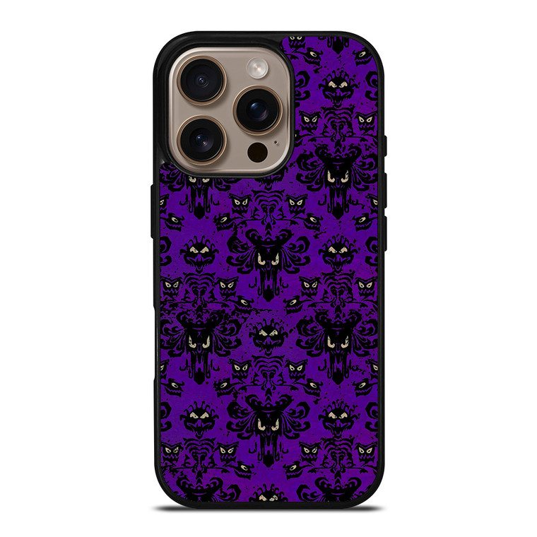 DISNEY THE HAUNTED MANSION PATTERN iPhone 16 Pro Case Cover