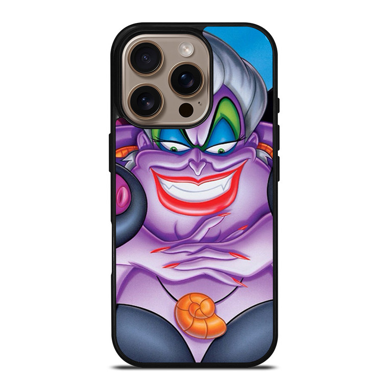 DISNEY VILLAINS URSULA FACE iPhone 16 Pro Case Cover