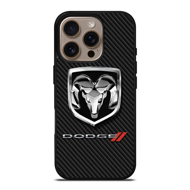 DODGE CHARGER CARBON iPhone 16 Pro Case Cover