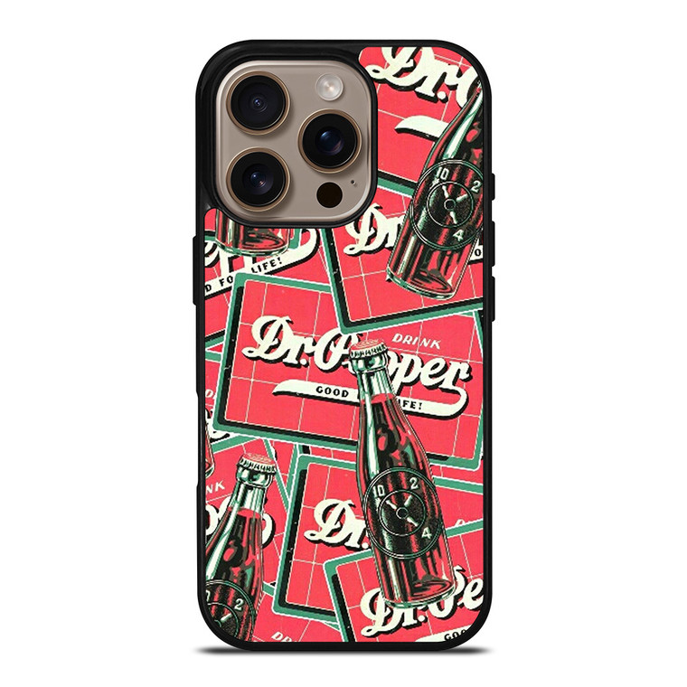 DR PEPPER SODA DRINK iPhone 16 Pro Case Cover