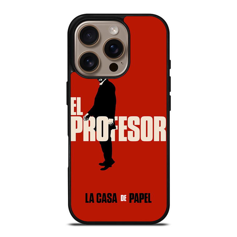 EL PROFESSOR MONEY HEIST CASA DE PAPEL iPhone 16 Pro Case Cover