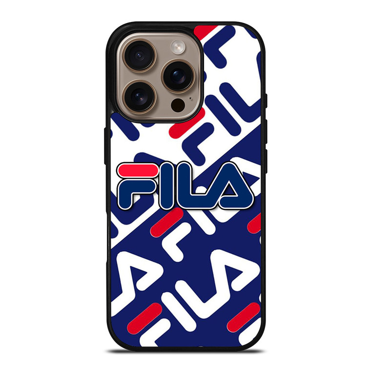 FILA SPORT LOGO COLLAGE iPhone 16 Pro Case Cover