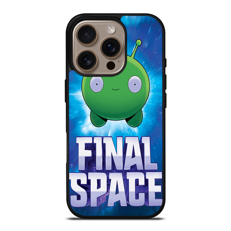 FINAL SPACE MOONCAKE CARTOON iPhone 16 Pro Case Cover