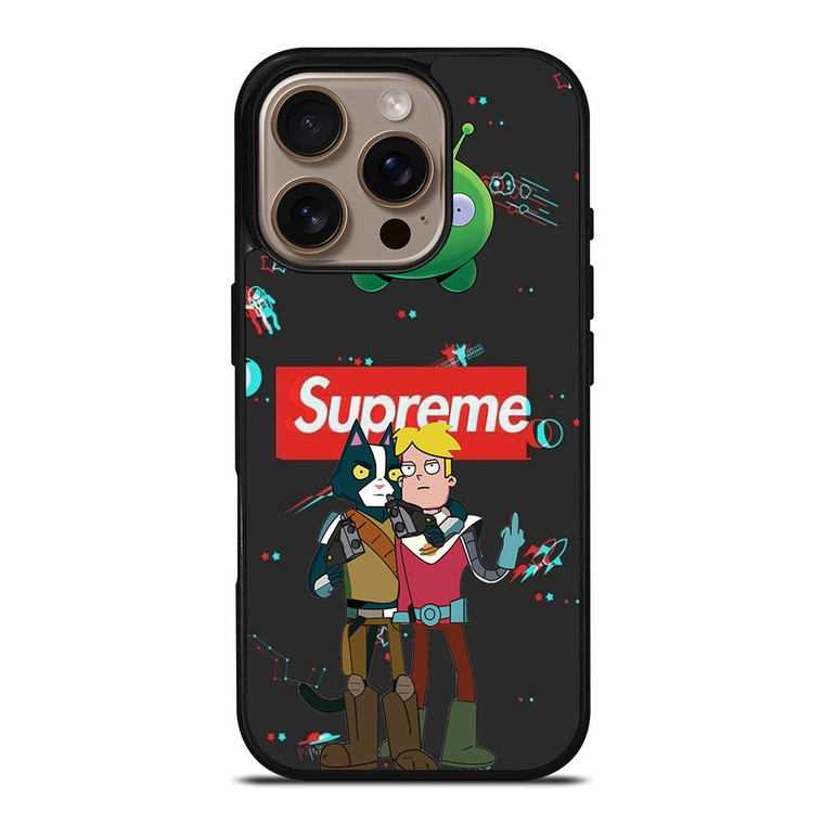 FINAL SPACE SUPREME CARTOON iPhone 16 Pro Case Cover