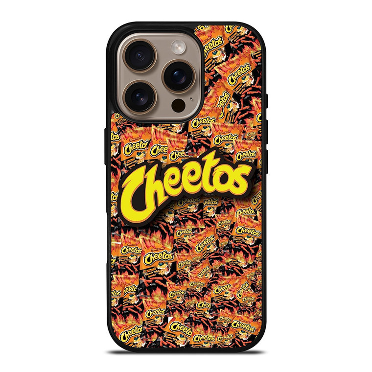 FLAMIN HOT CHEETOS COLLAGE iPhone 16 Pro Case Cover