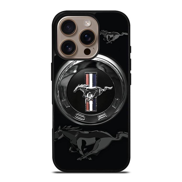 FORD MUSTANG EMBLEM iPhone 16 Pro Case Cover