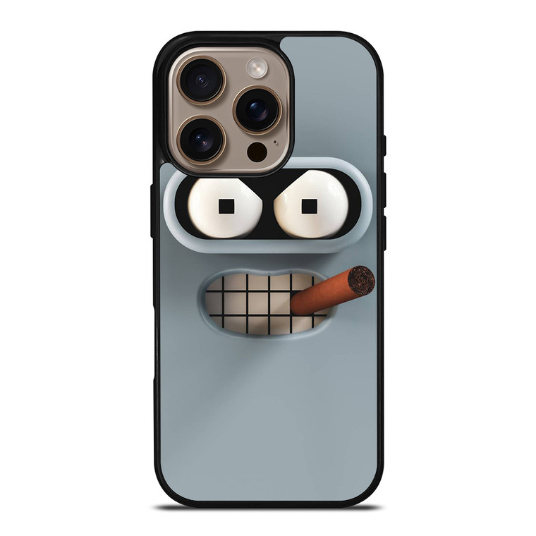 FUTURAMA BENDER FACE iPhone 16 Pro Case Cover