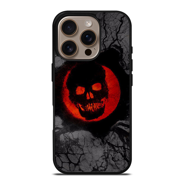 GEARS OF WAR SKULL GLOW iPhone 16 Pro Case Cover