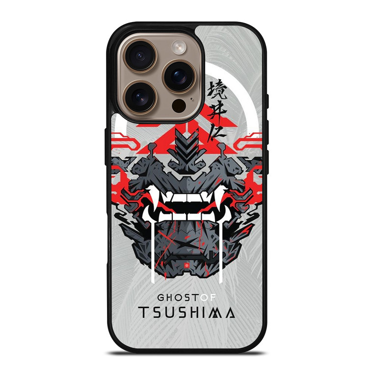 GHOST OF TSUSHIMA ICON GAME iPhone 16 Pro Case Cover