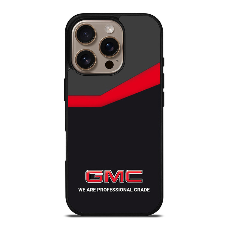 GMC CAR LOGO TAGLINE iPhone 16 Pro Case Cover