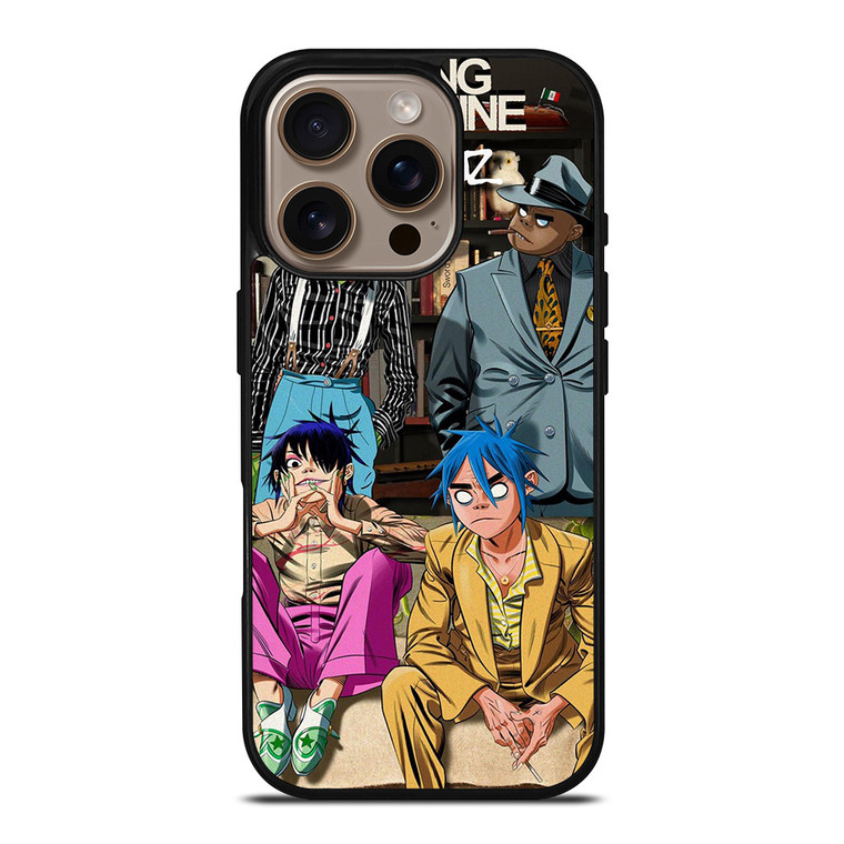 GORILLAZ BAND CARTOON iPhone 16 Pro Case Cover