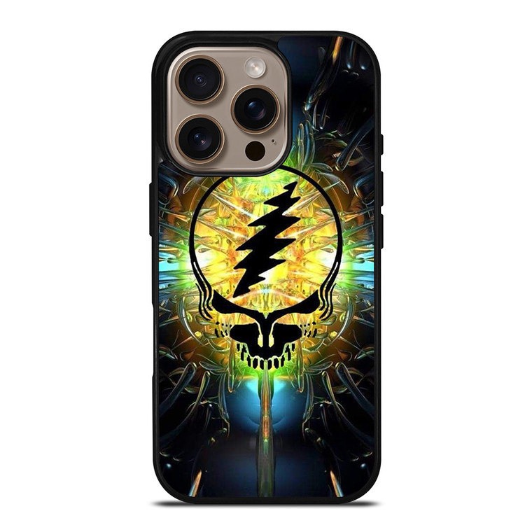 GRATEFUL DEAD BAND ART LOGO iPhone 16 Pro Case Cover
