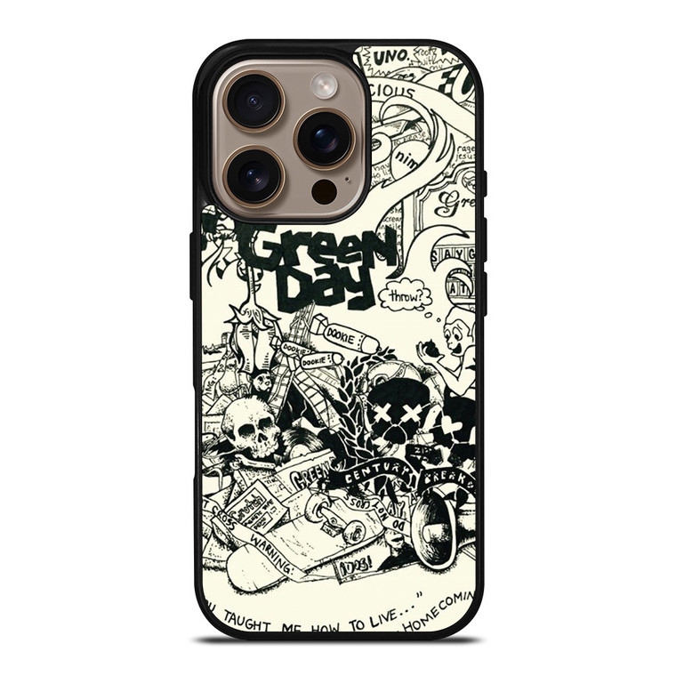 GREEN DAY BAND DEMOLICIOUS iPhone 16 Pro Case Cover