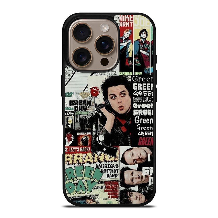GREEN DAY POSTER iPhone 16 Pro Case Cover