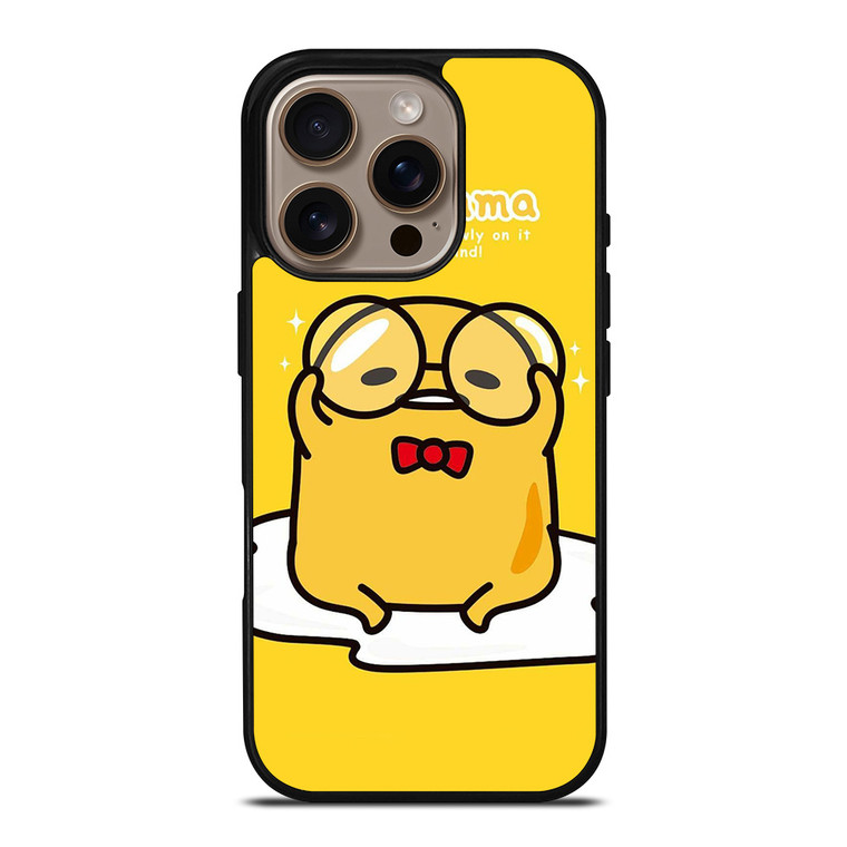 GUDETAMA LAZY EGG CUTE CARTOON iPhone 16 Pro Case Cover