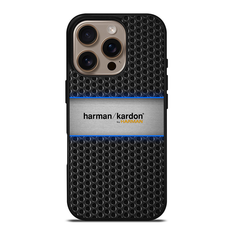HARMAN KARDON SPEAKER CARBON iPhone 16 Pro Case Cover