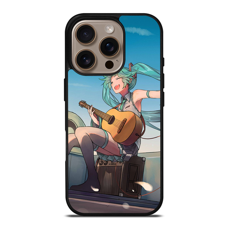 HATSUNE MIKU AND GUITAR iPhone 16 Pro Case Cover