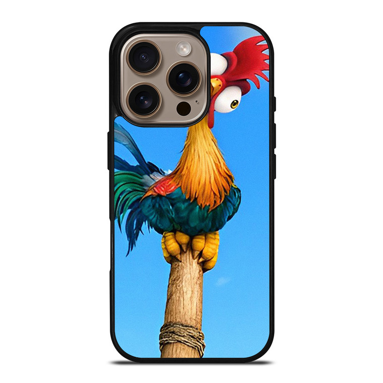HEIHEI MOANA THE ROOSTER 2 iPhone 16 Pro Case Cover