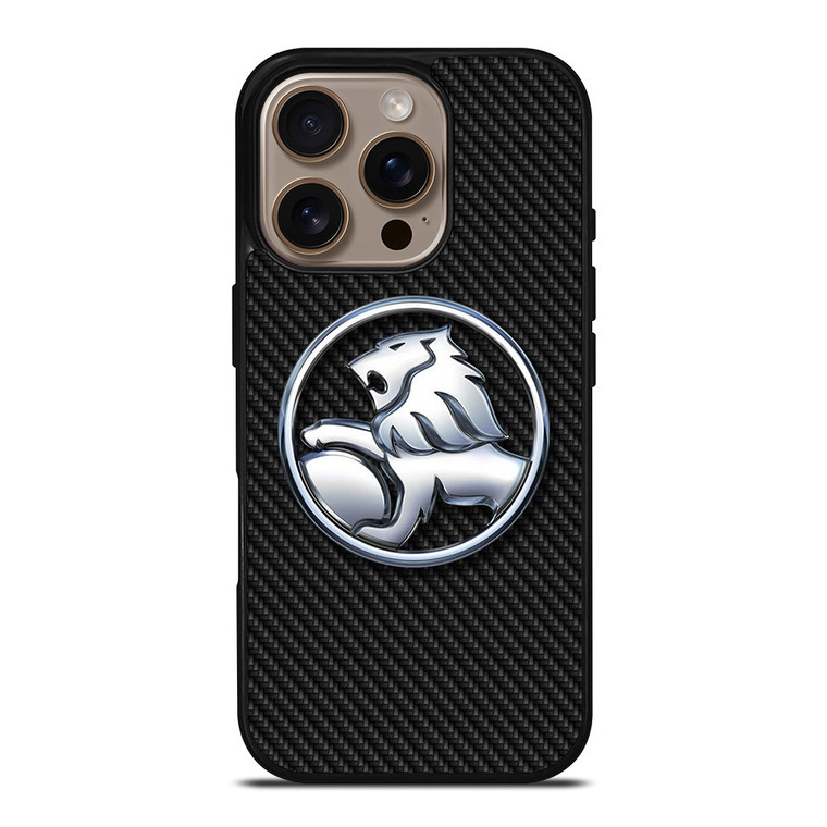HOLDEN LOGO CARBON iPhone 16 Pro Case Cover