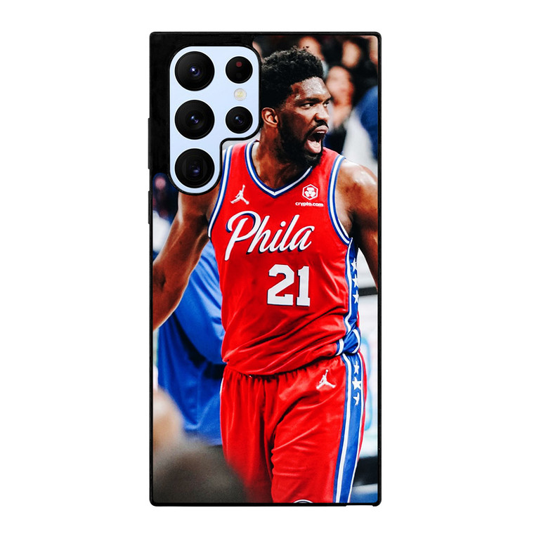 JOEL EMBIID PHILADELPHIA SIXERS 3 Samsung Galaxy S22 Ultra Case Cover