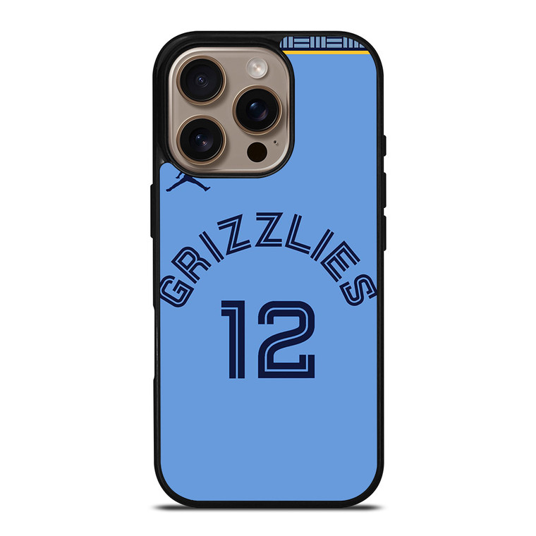 JA MORANT MEMPHIS GRIZZLIES KIT iPhone 16 Pro Case Cover