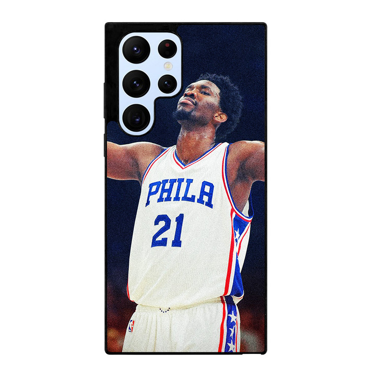 JOEL EMBIID PHILADELPHIA SIXERS Samsung Galaxy S22 Ultra Case Cover