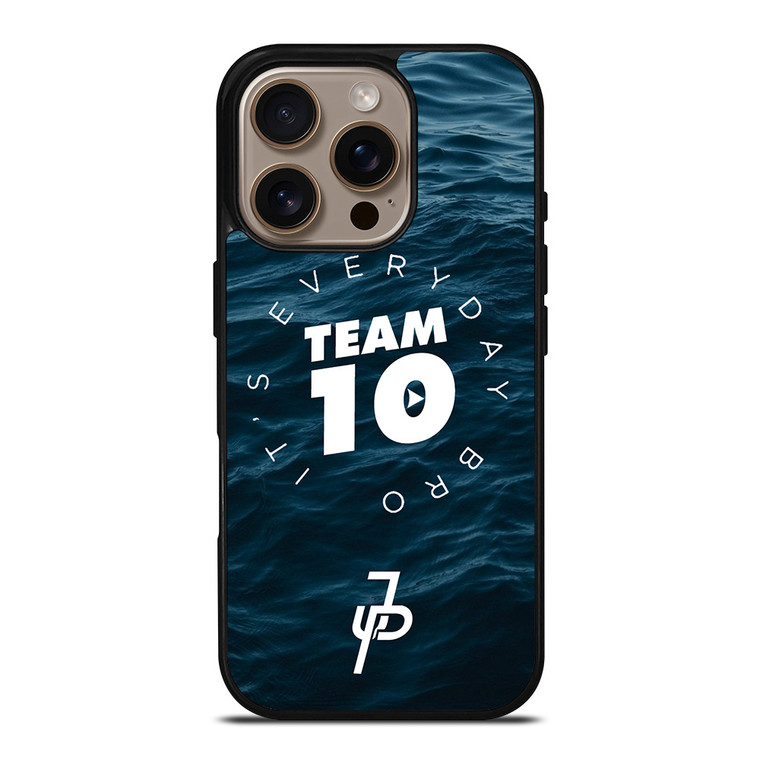 JAKE PAUL TEAM 10 JP LOGO iPhone 16 Pro Case Cover