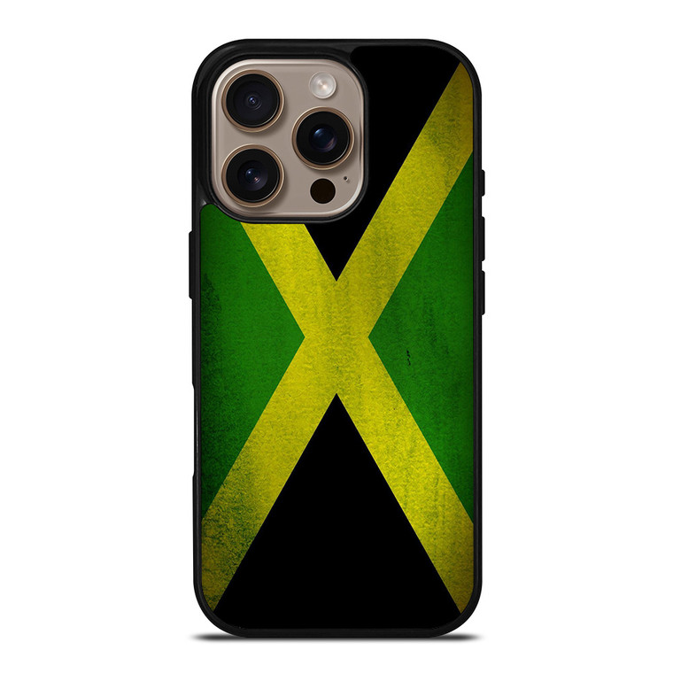 JAMAICAN FLAG iPhone 16 Pro Case Cover