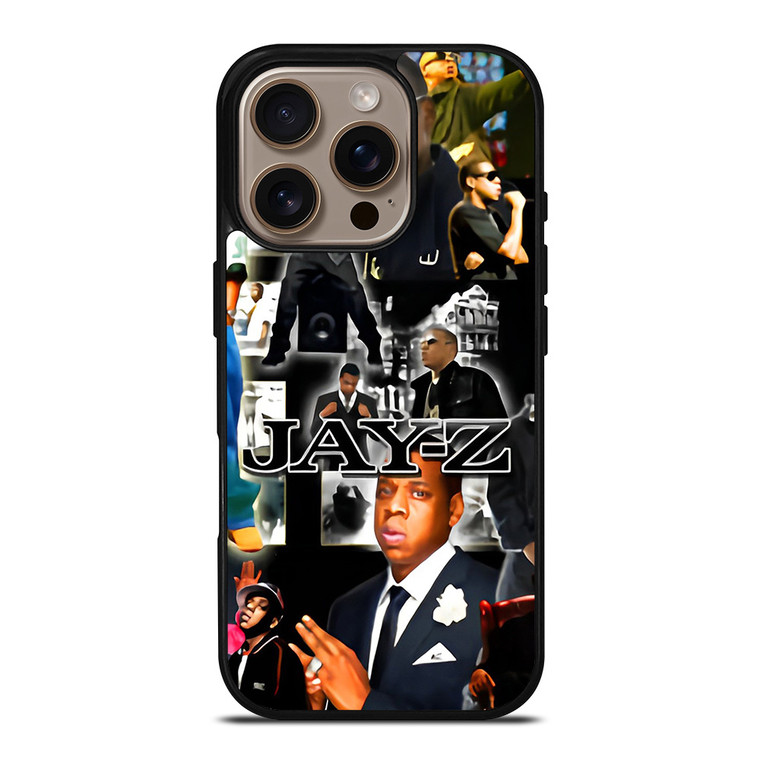 JAY Z RAPPER COLLAGE iPhone 16 Pro Case Cover