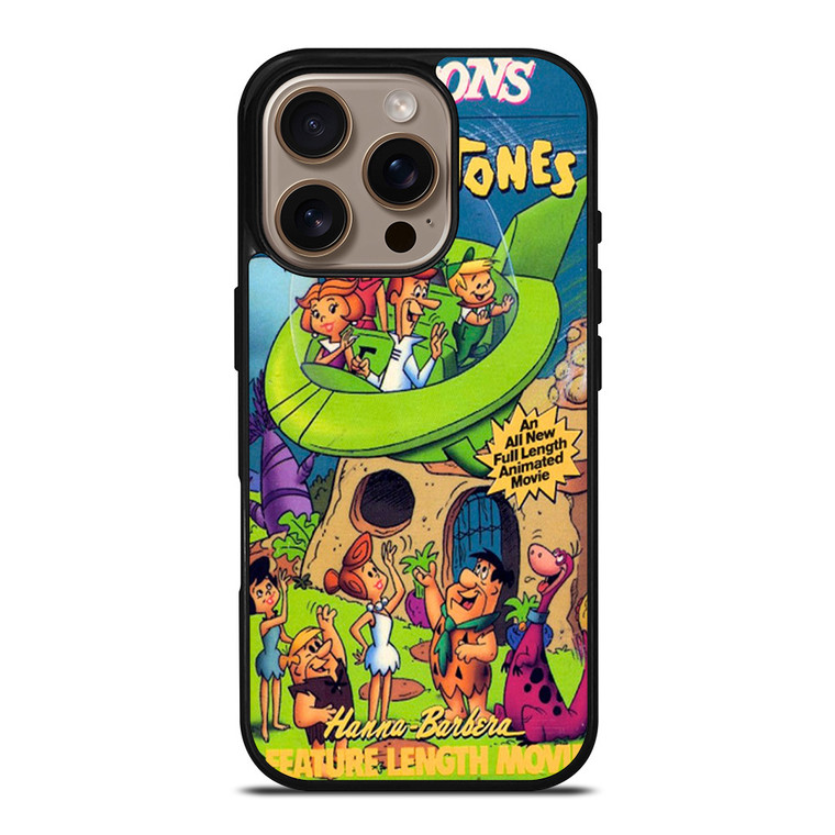 JETSONS MEET FLINTSTONES CARTOON 2 iPhone 16 Pro Case Cover