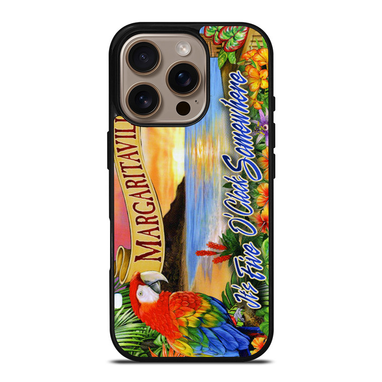 JIMMY BUFFET MARGARITAVILLE BIRD iPhone 16 Pro Case Cover