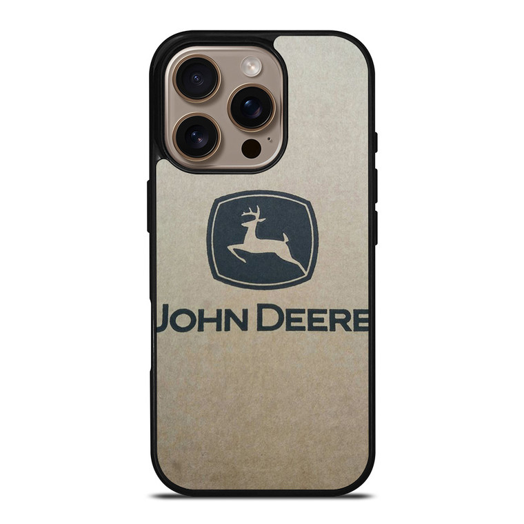 JOHN DEERE METAL LOGO iPhone 16 Pro Case Cover