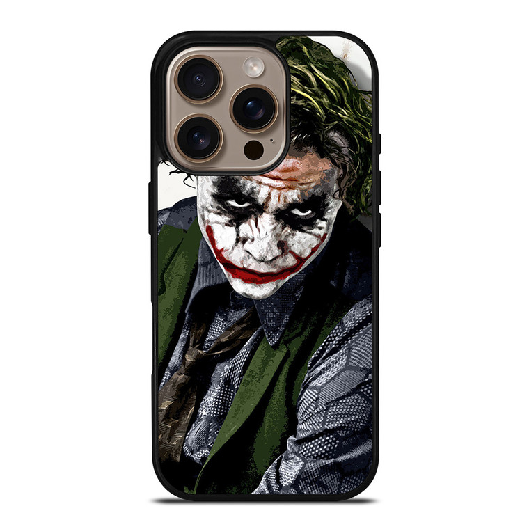 JOKER HEATH LEDGER ART iPhone 16 Pro Case Cover