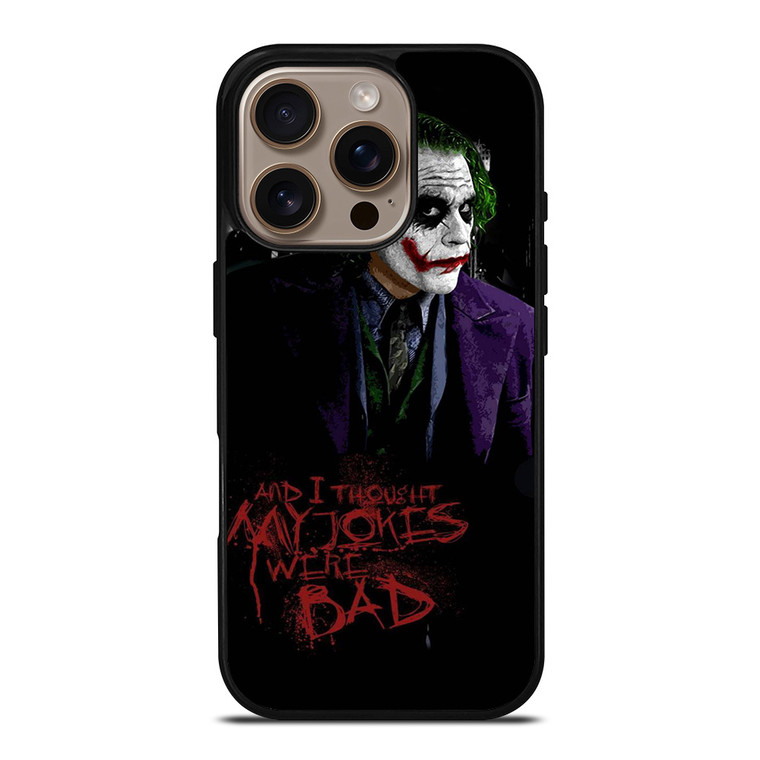 JOKER HEATH LEDGER QUOTE iPhone 16 Pro Case Cover