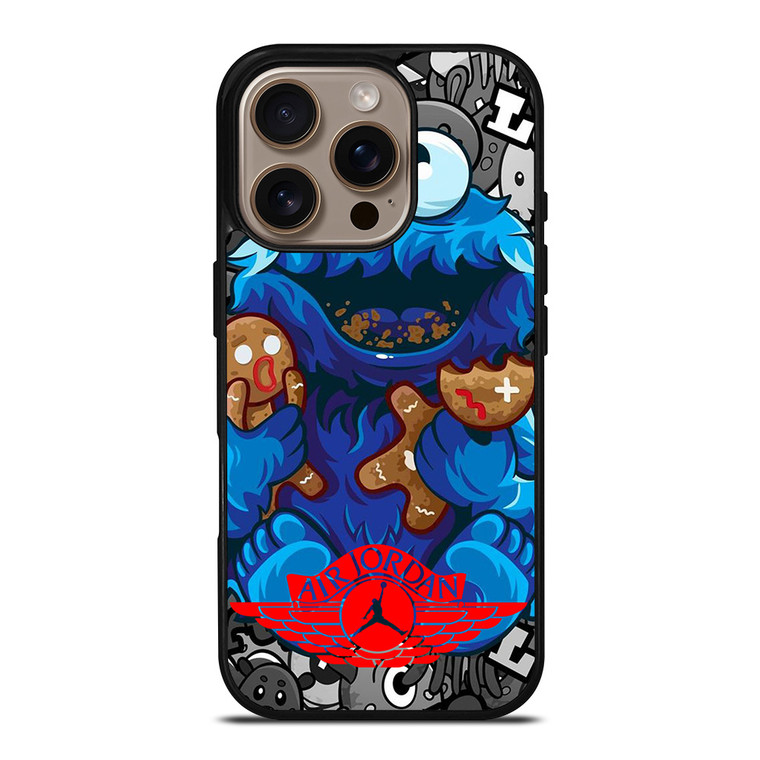 JORDAN AIR COOKIE MONSTER iPhone 16 Pro Case Cover