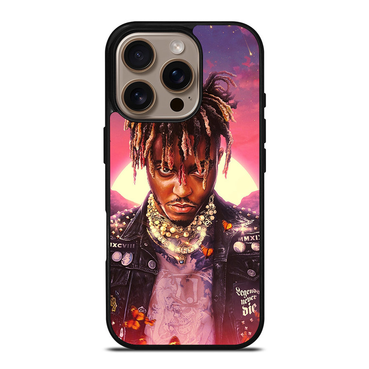 JUICE WRLD FACE RAPPER iPhone 16 Pro Case Cover