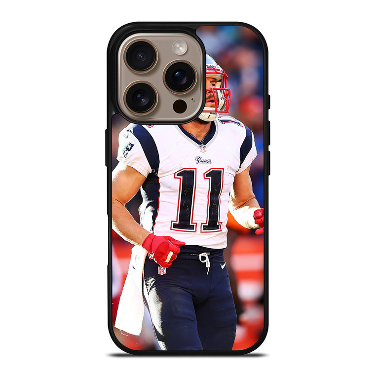 JULIAN EDELMAN NEW ENGLAND PATRIOTS NFL iPhone 16 Pro Case Cover
