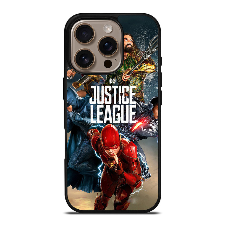 JUSTICE LEAGUE DC SUPER HERO iPhone 16 Pro Case Cover