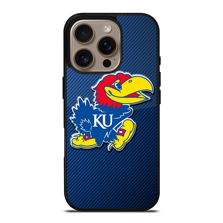 KANSAS JAYHAWKS ICON iPhone 16 Pro Case Cover