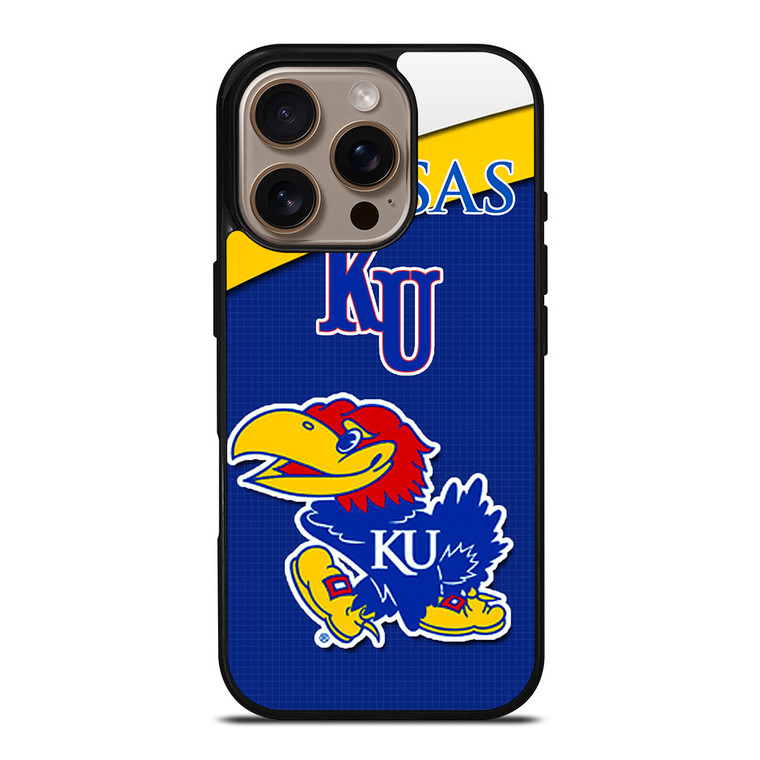KANSAS JAYHAWKS SYMBOL iPhone 16 Pro Case Cover