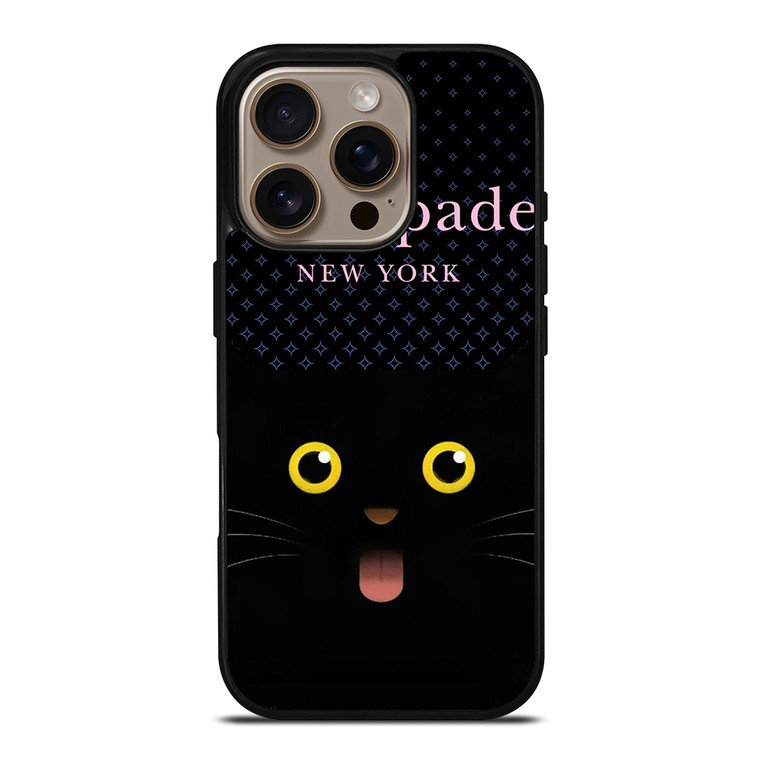 KATE SPADE CAT MEOW ICON iPhone 16 Pro Case Cover