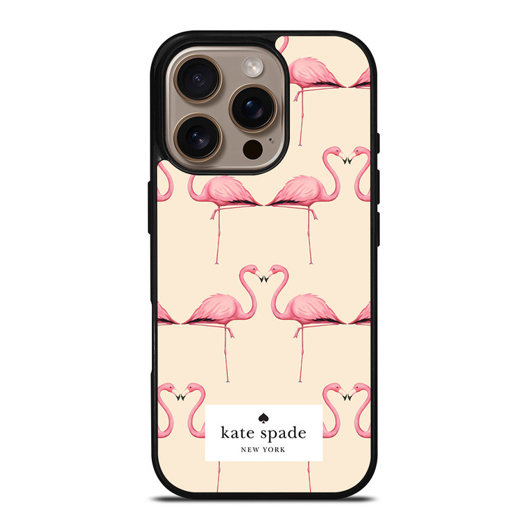 KATE SPADE FLAMINGO iPhone 16 Pro Case Cover